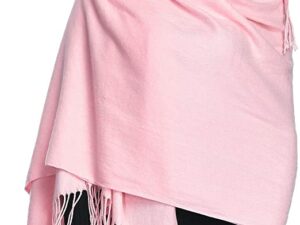 Extra Large Thick Soft Cashmere Wool Shawl Wraps for Women - PoilTreeWing Pashmina Scarf 4