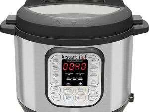 Instant Pot Duo 7-in-1 Electric Pressure Cooker, Sterilizer, Slow Cooker, Rice Cooker, Steamer, Saute, Yogurt Maker, and Warmer, 6 Quart, 14 One-Touch Programs 1