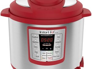 Instant Pot Lux 6-in-1 Electric Pressure Cooker, Slow Cooker, Rice Cooker, Steamer, Saute, and Warmer|6 Quart|Red|12 One-Touch Programs 4