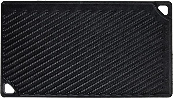Lodge Pre-Seasoned Cast Iron Reversible Grill/Griddle, 16.75 Inch x 9.5 Inch, Black 4
