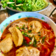 Bun Rieu or Vietnamese Crab Tomato Noodles Soup 4