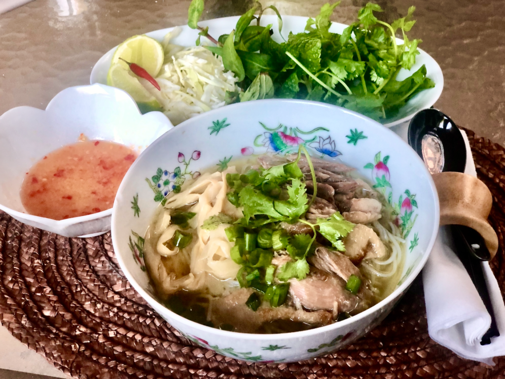Duck & Bamboo Shoots Noodles Soup - Bun Vit Sao Mang 1