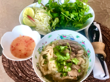 Duck & Bamboo Shoots Noodles Soup - Bun Vit Sao Mang 2