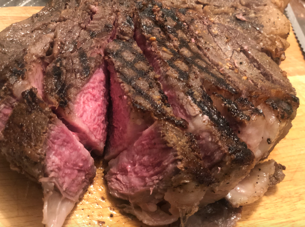 How to Reverse Sear Tomahawk Steak 5